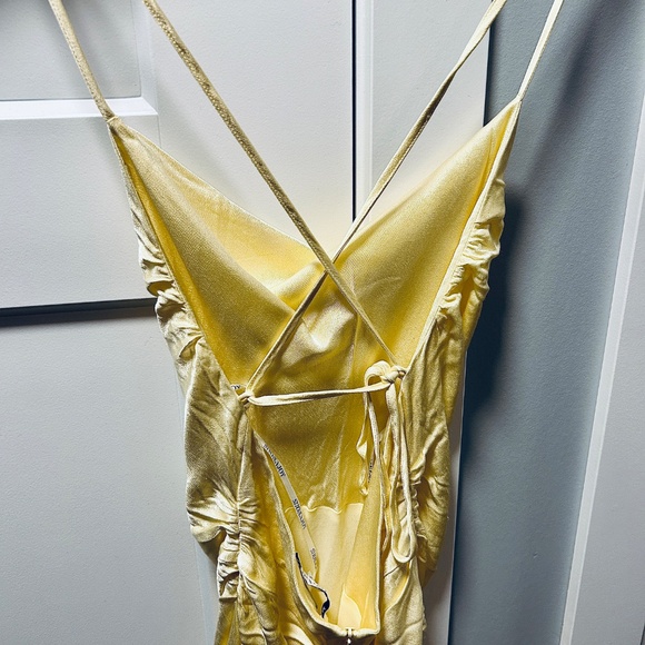 Shona Joy Yellow Wedding Dress - Picture 7 of 16
